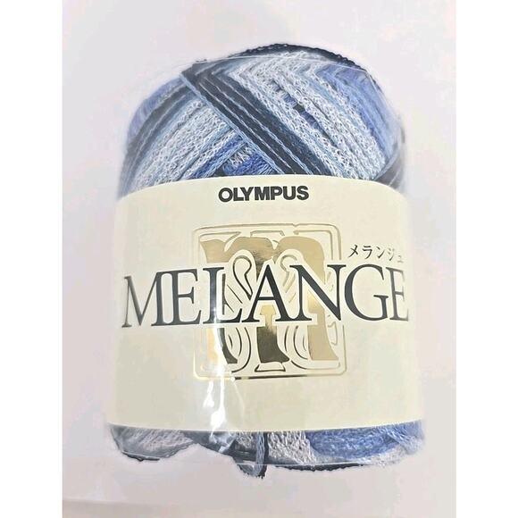 Olympus Knitting Yarn Thread Color #4 Melange Lot of 7 U326 - Picture 2 of 15